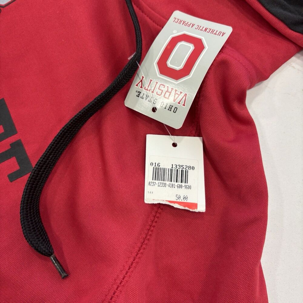 Ohio State Hoodie Womens Size XL College Football Red Pullover Sweatshirt NWT - Picture 4 of 7